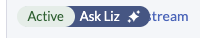 Ask Liz button