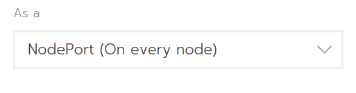 Als Dropdown