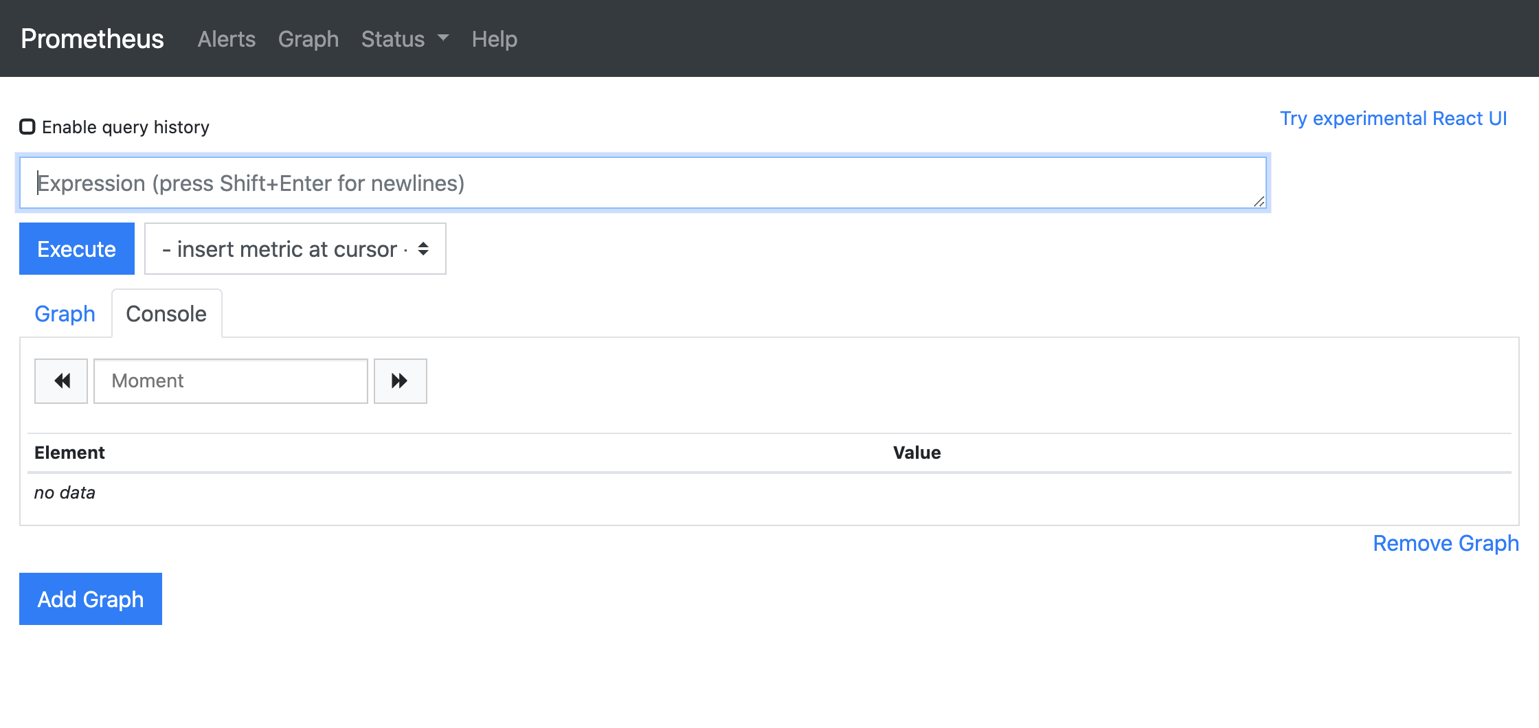 Prometheus 图表 UI