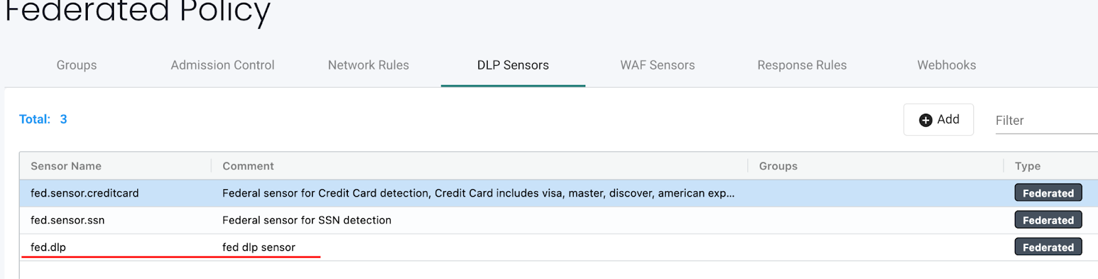联邦 DLP