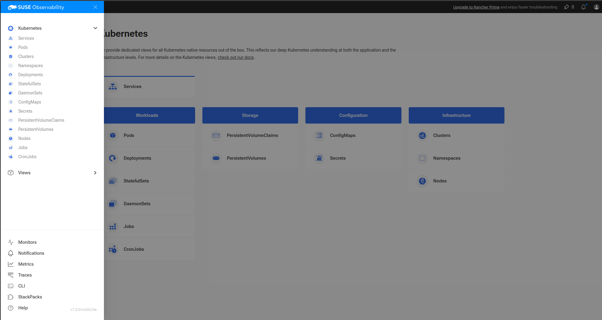 SUSE Cloud Observability - Explorando Seus Dados