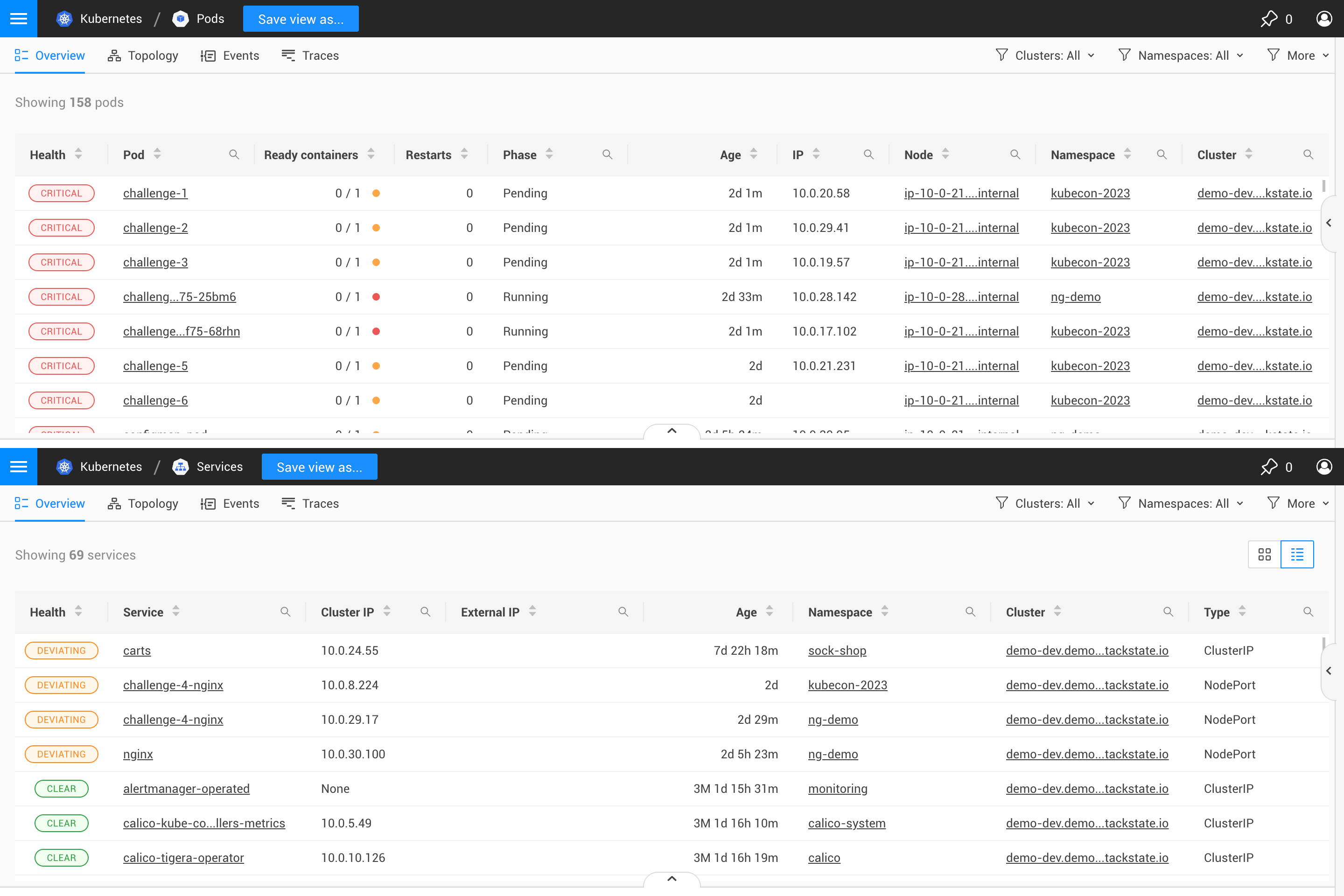 概述表格结构比较