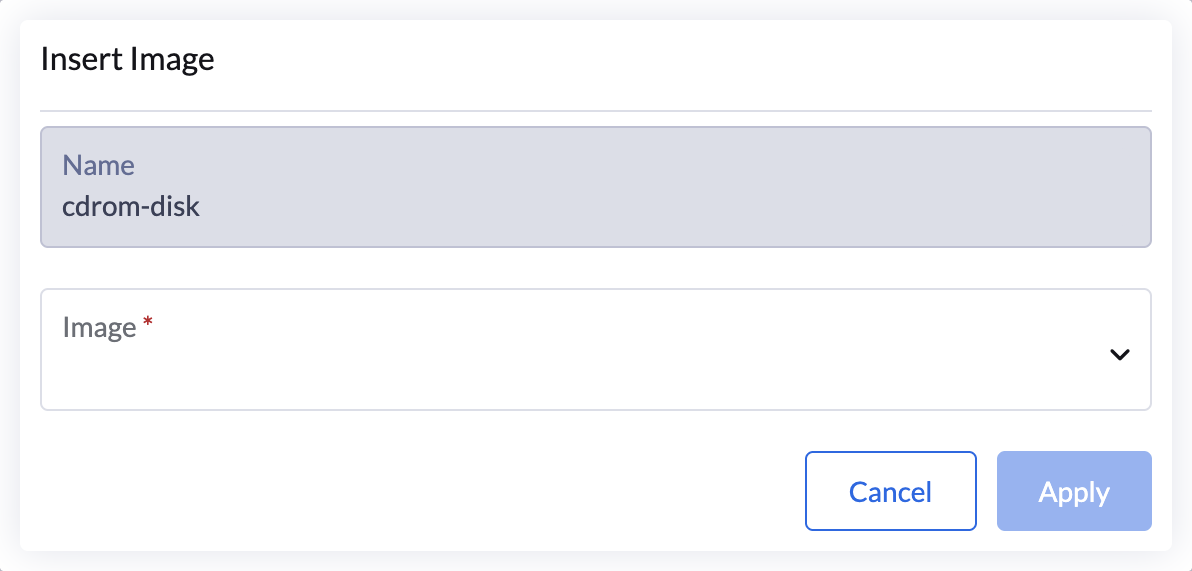 Selecting the image to be inserted