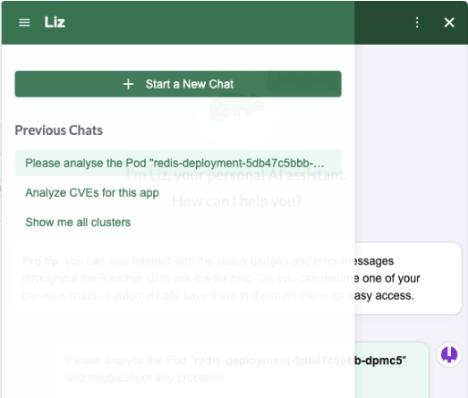 New Chat button